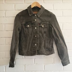 Womens Levi's Grey Denim Jacket
